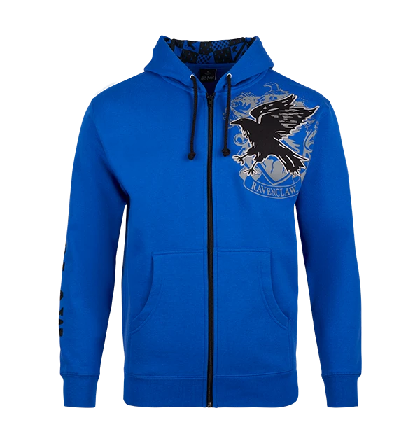 Warner Bros Ravenclaw Zip Hoodie 1 Warner Bros Ravenclaw Zip Hoodie