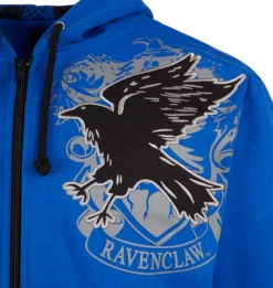Warner Bros Ravenclaw Zip Hoodie 9 Warner Bros Ravenclaw Zip Hoodie -Harrypotter Sales Shop 1254133 4