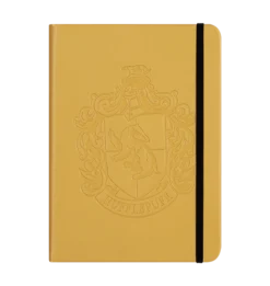 Warner Bros Personalised Hufflepuff Embossed Notebook