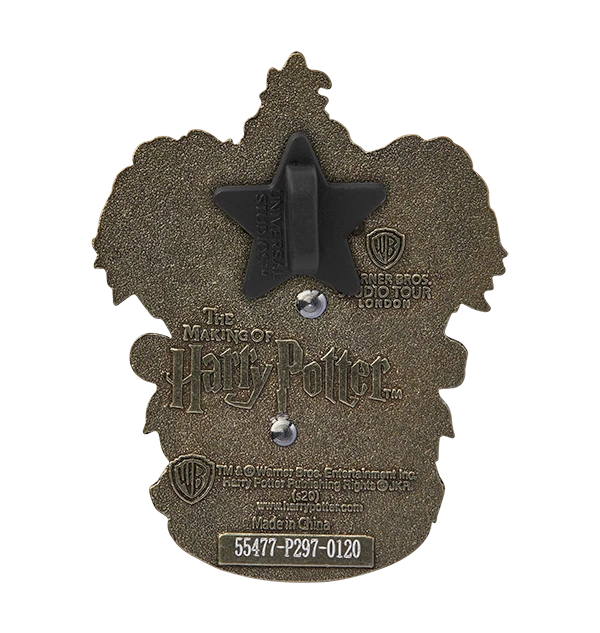 Warner Bros Gryffindor Crest Glitter Pin 2 Warner Bros Gryffindor Crest Glitter Pin - Image 2