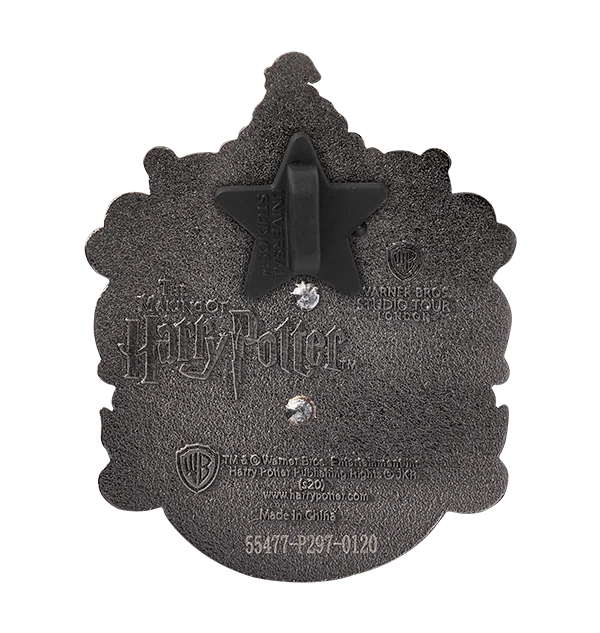 Warner Bros Slytherin Crest Glitter Pin 2 Warner Bros Slytherin Crest Glitter Pin - Image 2