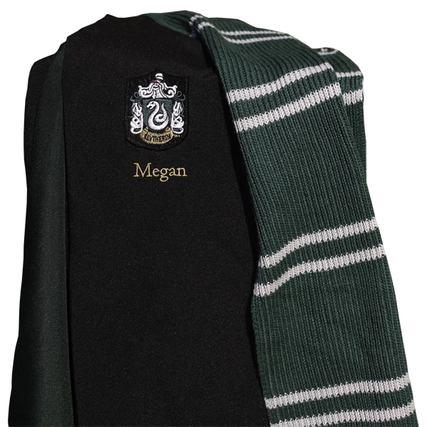 Warner Bros Personalized Slytherin Robe 4 Warner Bros Personalized Slytherin Robe - Image 4