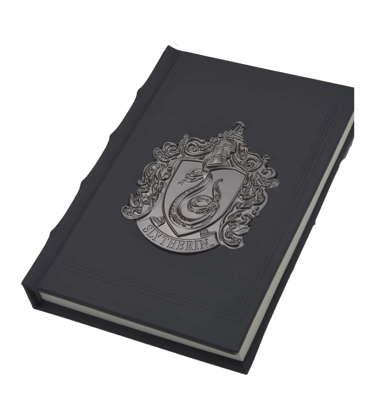 Warner Bros Slytherin Metal Crest Journal 1 Warner Bros Slytherin Metal Crest Journal