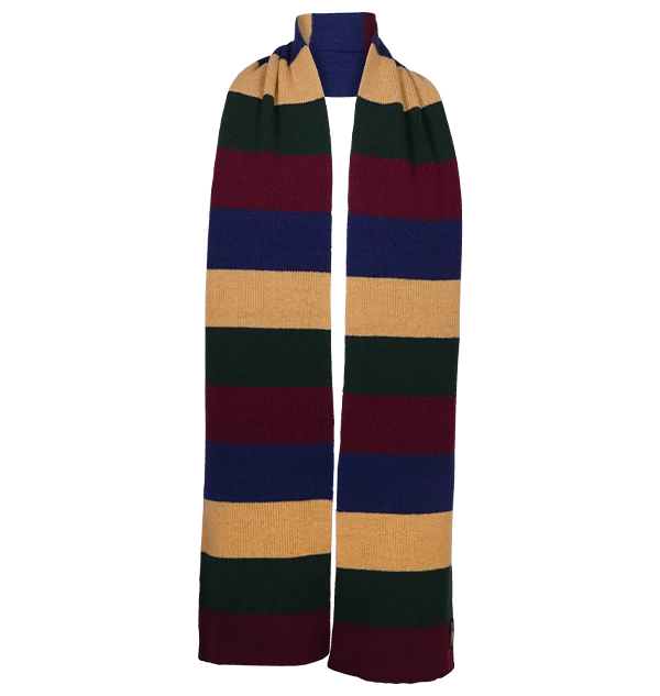 Warner Bros Hogwarts Striped Scarf 2 Warner Bros Hogwarts Striped Scarf - Image 2