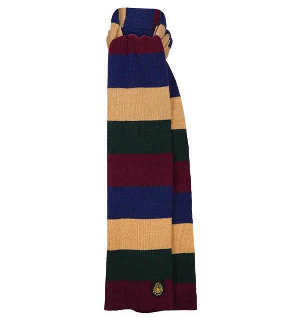 Warner Bros Hogwarts Striped Scarf 3 Warner Bros Hogwarts Striped Scarf - Image 3