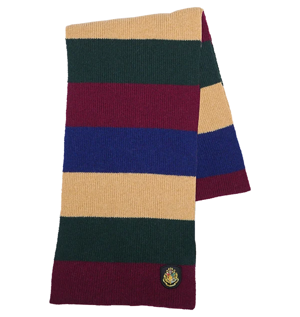 Warner Bros Hogwarts Striped Scarf 1 Warner Bros Hogwarts Striped Scarf