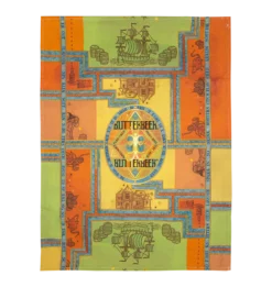 Warner Bros Butterbeer Tea Towel