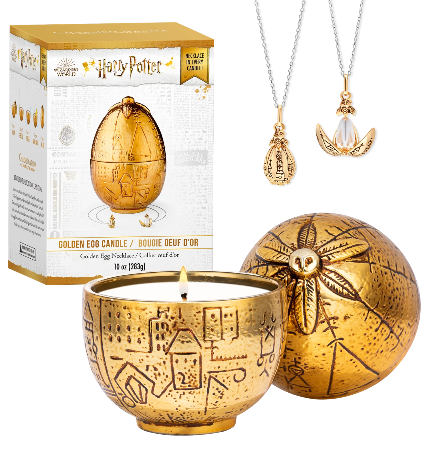 Warner Bros Charmed Aroma Golden Egg Candle 1 Warner Bros Charmed Aroma Golden Egg Candle