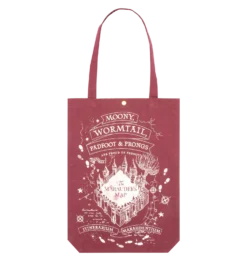 Warner Bros Marauder's Map Canvas Tote