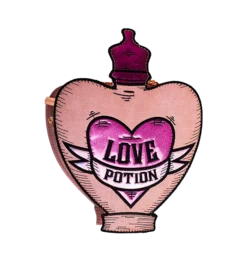 Warner Bros Danielle Nicole Love Potion Crossbody Bag