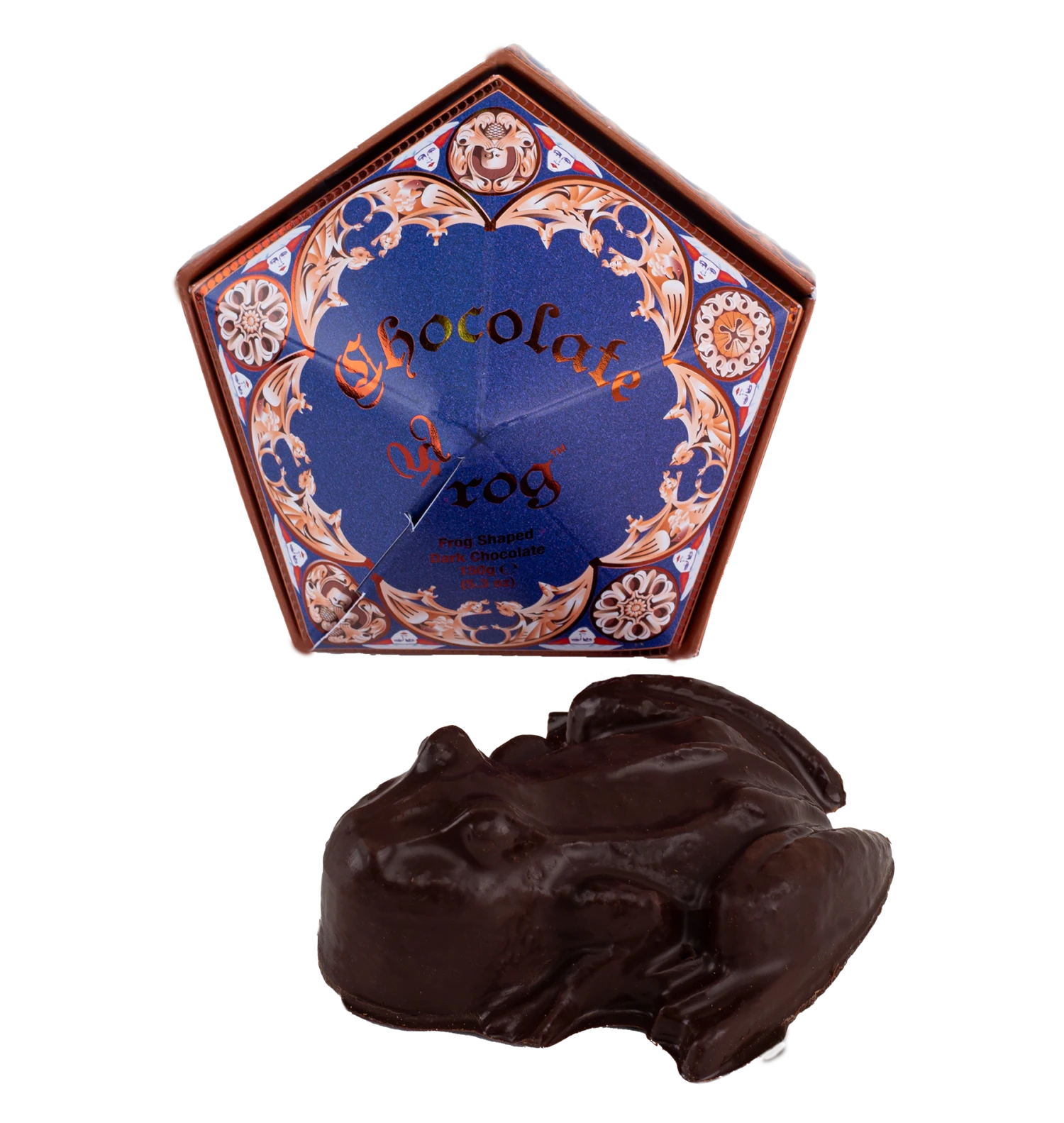 Warner Bros Dark Chocolate Frog - With Authentic Film Packaging 2 Warner Bros Dark Chocolate Frog - With Authentic Film Packaging - Image 2