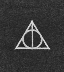 Warner Bros Deathly Hallows Smoky Charcoal T-Shirt 12 Warner Bros Deathly Hallows Smoky Charcoal T-Shirt -Harrypotter Sales Shop DeathlyHallowsShirt6