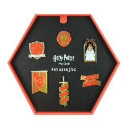 Warner Bros First Edition Gryffindor Enamel Pin Set -Harrypotter Sales Shop HPTPins Gryffindor 13