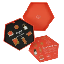 Warner Bros First Edition Gryffindor Enamel Pin Set -Harrypotter Sales Shop HPTPins Gryffindor 14