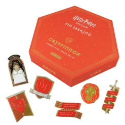 Warner Bros First Edition Gryffindor Enamel Pin Set