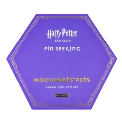 Warner Bros First Edition Hogwarts Pets Enamel Pins Set -Harrypotter Sales Shop HPTPins Pets 01