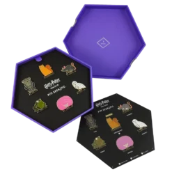 Warner Bros First Edition Hogwarts Pets Enamel Pins Set