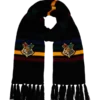 Warner Bros Hogwarts School Crest Knitted Scarf