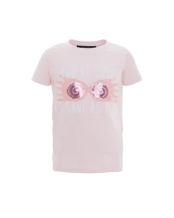 Warner Bros Kids Luna Sequin Glasses T-Shirt
