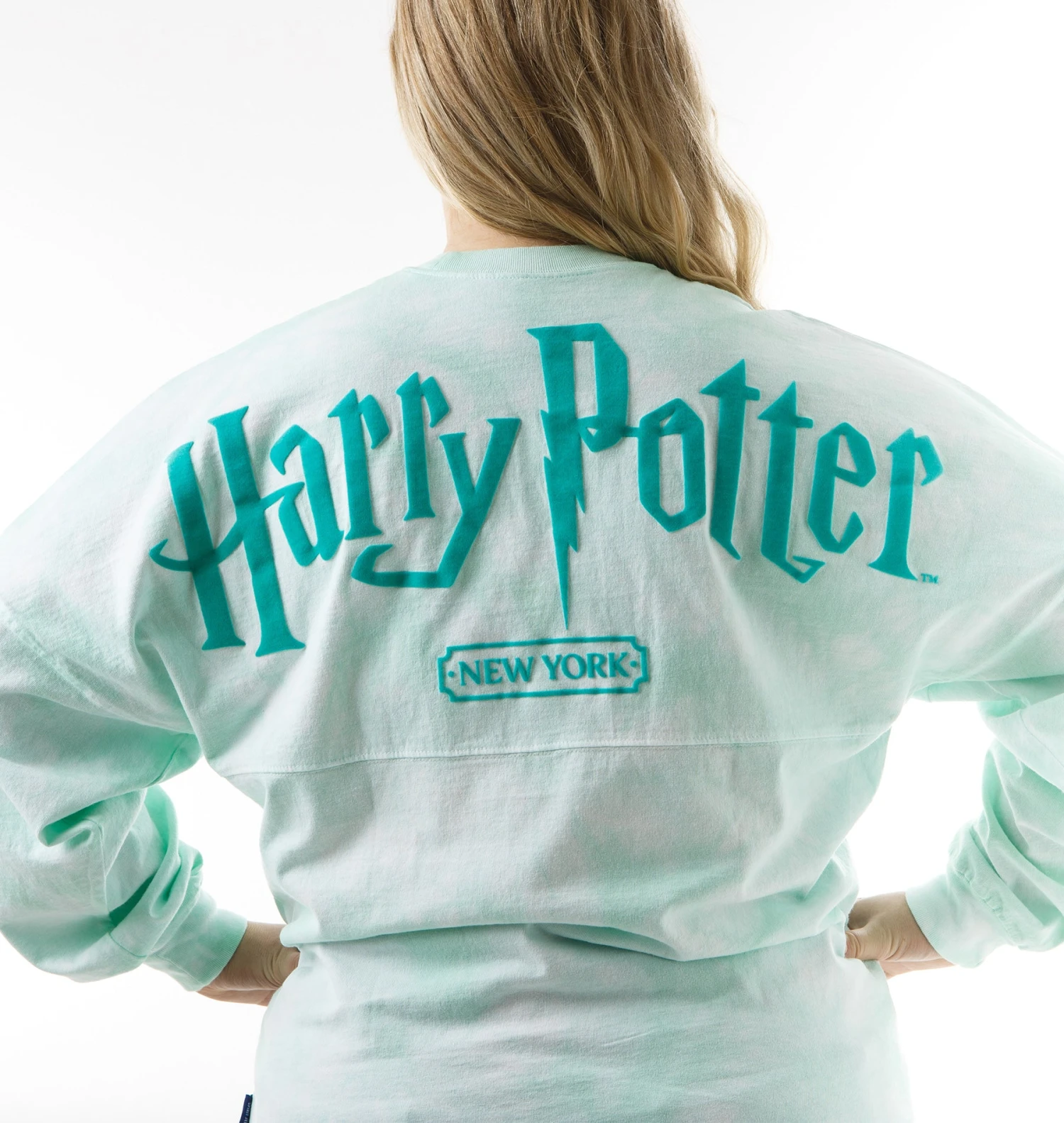 Warner Bros Harry Potter NYC Mint Spirit Jersey 1 Warner Bros Harry Potter NYC Mint Spirit Jersey