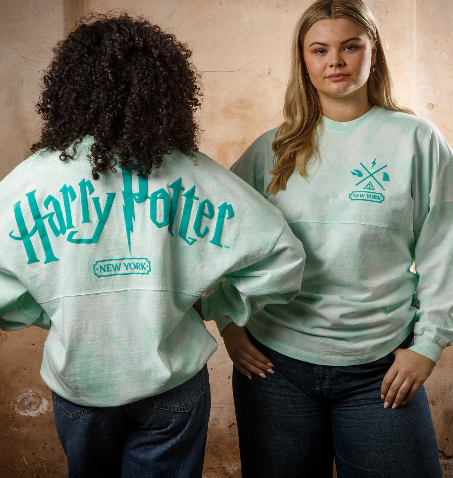 Warner Bros Harry Potter NYC Mint Spirit Jersey 5 Warner Bros Harry Potter NYC Mint Spirit Jersey - Image 5