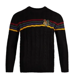 Warner Bros Hogwarts School Crest Knitted Sweater
