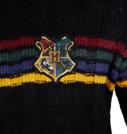 Warner Bros Hogwarts School Crest Knitted Sweater 6 Warner Bros Hogwarts School Crest Knitted Sweater -Harrypotter Sales Shop PL00010112 3