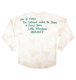 Warner Bros Hogwarts Express Acceptance Letter Spirit Jersey