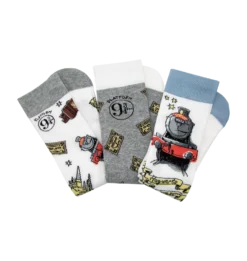 Warner Bros Hogwarts Express 3-Pack Socks
