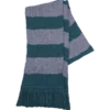 Warner Bros Slytherin Wide Stripe Scarf From Lochaven