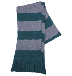 Warner Bros Slytherin Wide Stripe Scarf From Lochaven
