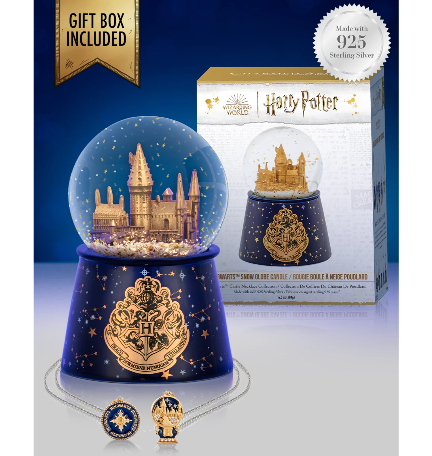 Warner Bros Charmed Aroma Hogwarts Snow Globe Candle 4 Warner Bros Charmed Aroma Hogwarts Snow Globe Candle - Image 4