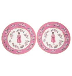 Warner Bros Umbridge Afternoon Tea Collection -Harrypotter Sales Shop Umbridge Packshot Plates