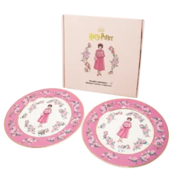 Warner Bros Umbridge Dessert Plate Set -Harrypotter Sales Shop Umbridge Packshot Plates2