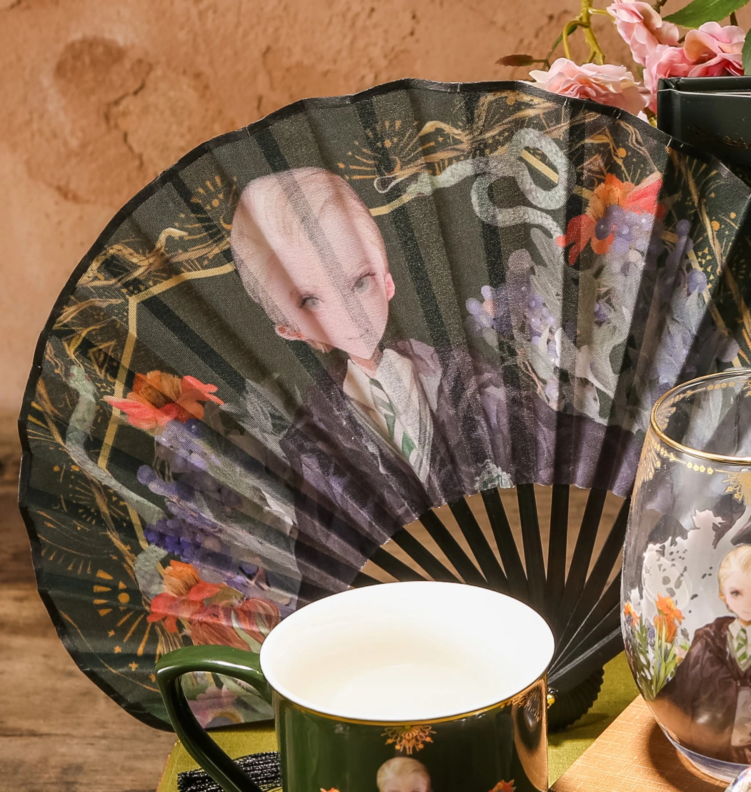 Warner Bros Yume Draco Malfoy Fan 2 Warner Bros Yume Draco Malfoy Fan - Image 2