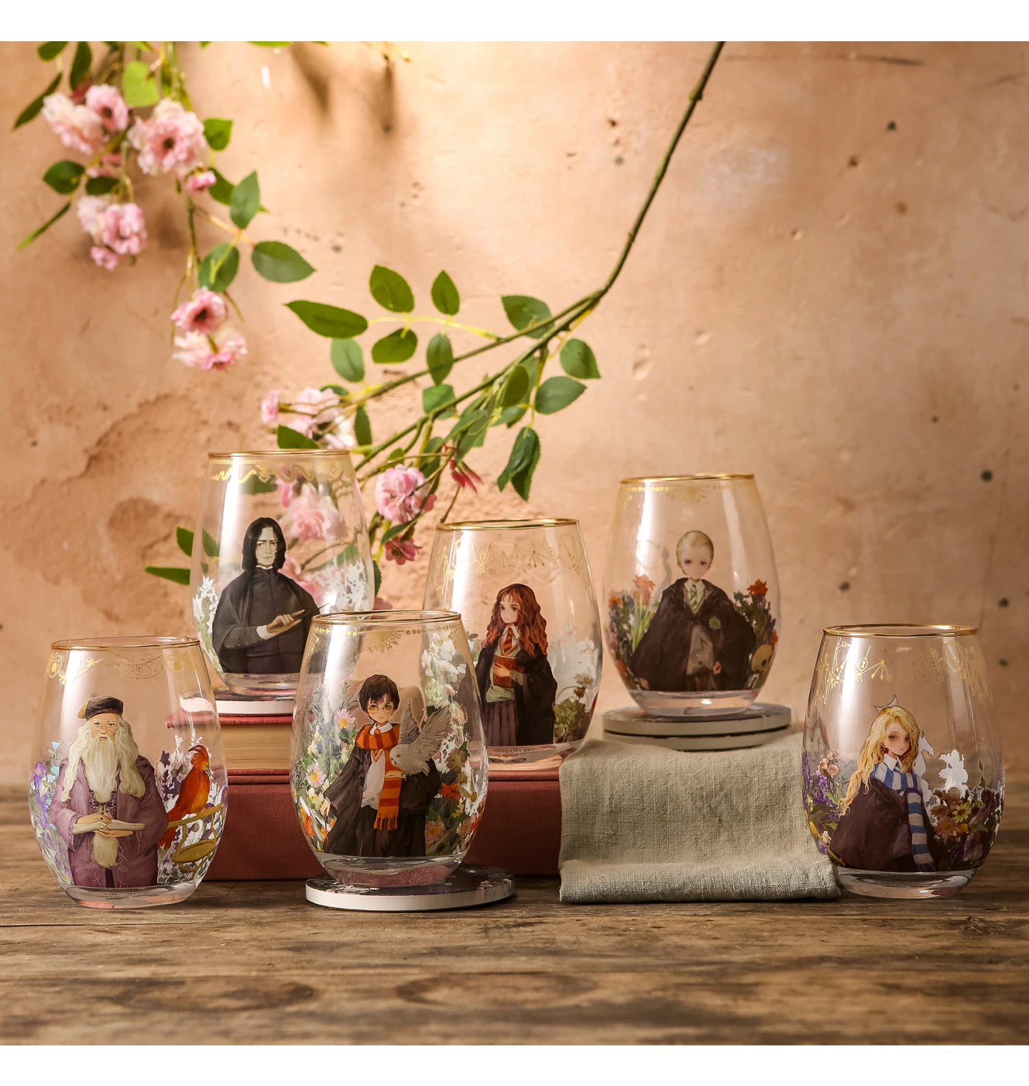 Warner Bros Yume Students And Professors Glass Gift Set 1 Warner Bros Yume Students And Professors Glass Gift Set