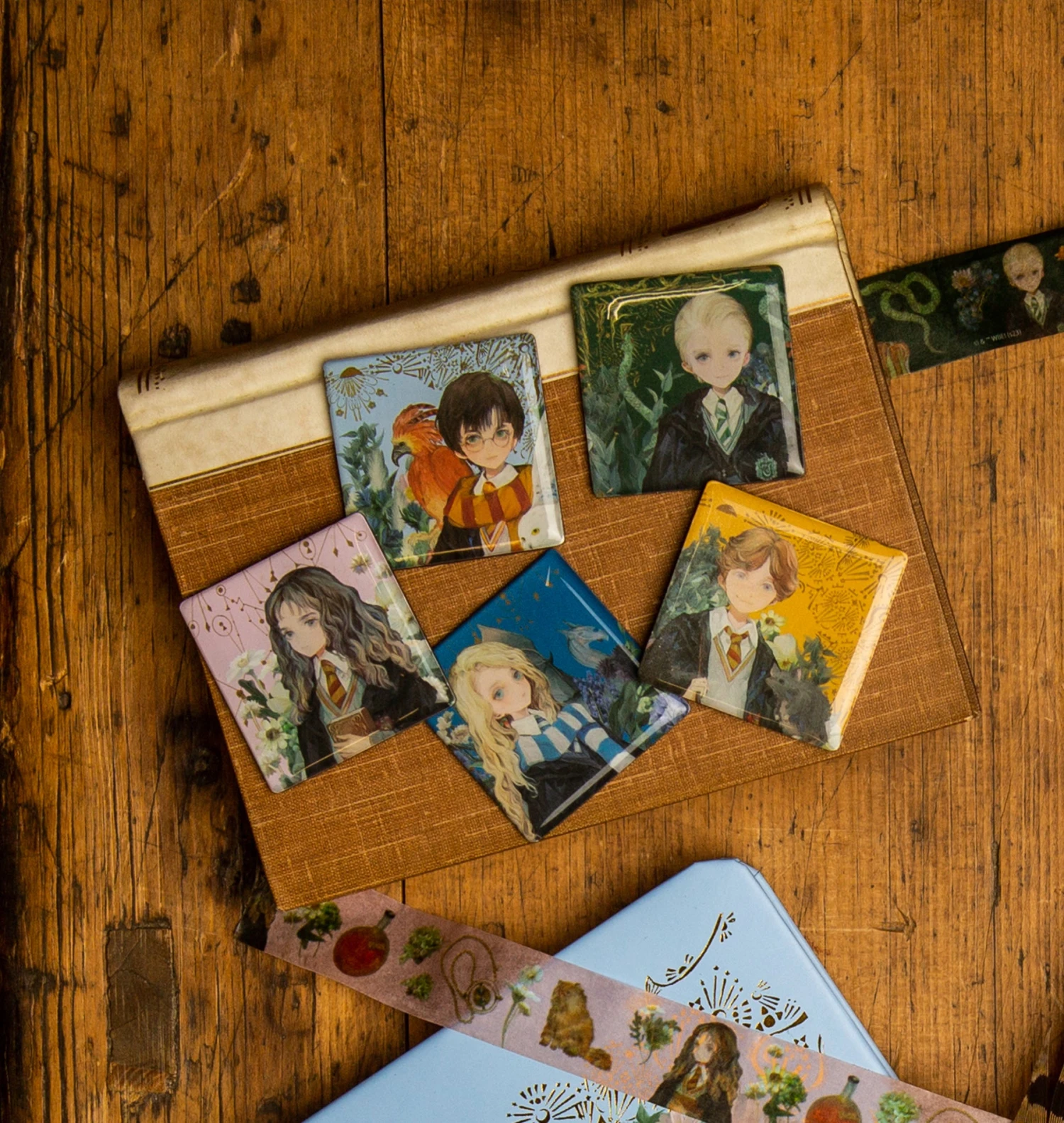 Warner Bros Yume Hogwarts Students Magnet Set 2 Warner Bros Yume Hogwarts Students Magnet Set - Image 2