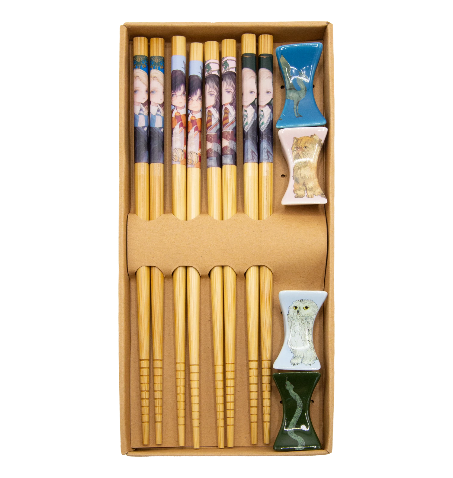 Warner Bros Yume Hogwarts Students Chopsticks Set 1 Warner Bros Yume Hogwarts Students Chopsticks Set