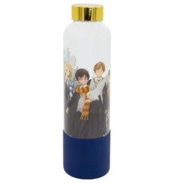 Warner Bros Yume Hogwarts Students Glass Bottle