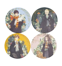 Warner Bros Yume Hogwarts Students Coasters