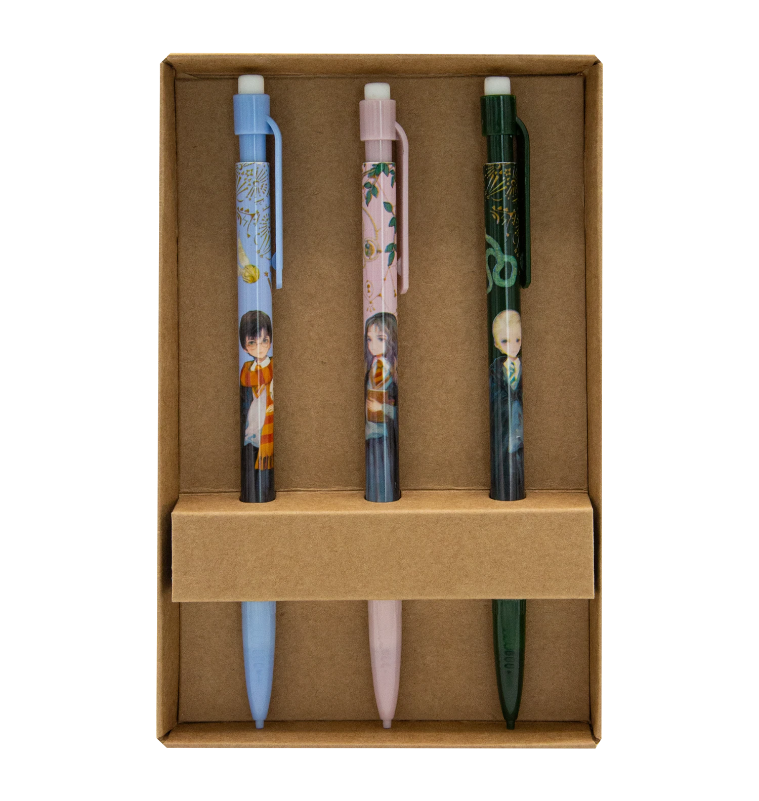 Warner Bros Yume Hogwarts Students Pencil Set 1 Warner Bros Yume Hogwarts Students Pencil Set
