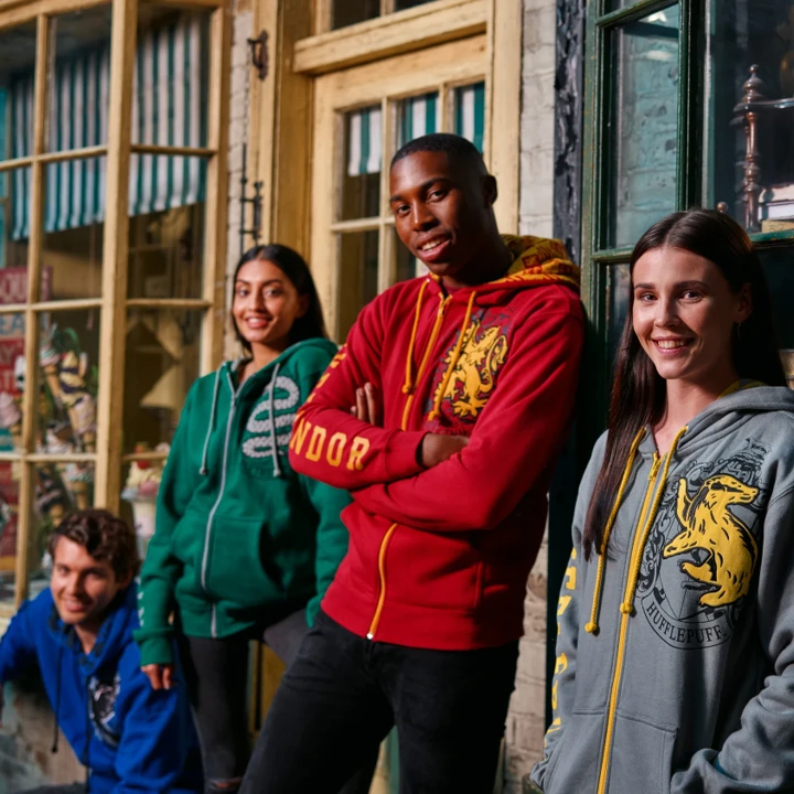 Warner Bros Ravenclaw Zip Hoodie 5 Warner Bros Ravenclaw Zip Hoodie - Image 5