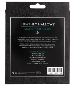 Warner Bros Deathly Hallows Makeup Brush Set 6 Warner Bros Deathly Hallows Makeup Brush Set -Harrypotter Sales Shop deathlyhallows brushes2