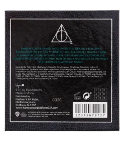 Warner Bros Deathly Hallows Eyeshadow Palette -Harrypotter Sales Shop deathlyhallows palette2