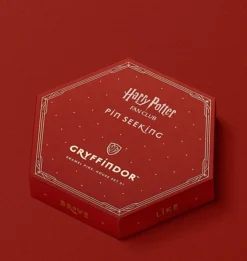 Warner Bros Second Edition Gryffindor Enamel Pins Set -Harrypotter Sales Shop gryff box4