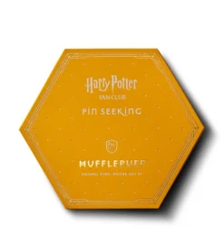 Warner Bros Second Edition Hufflepuff Enamel Pins Set -Harrypotter Sales Shop huff box2