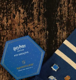 Warner Bros Second Edition Ravenclaw Enamel Pins Set -Harrypotter Sales Shop rav scarf