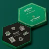 Warner Bros Second Edition Slytherin Enamel Pins Set