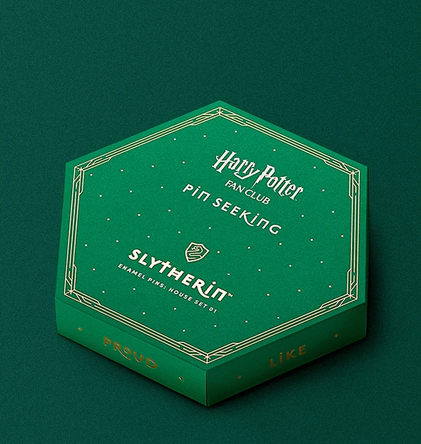 Warner Bros Second Edition Slytherin Enamel Pins Set 4 Warner Bros Second Edition Slytherin Enamel Pins Set - Image 4