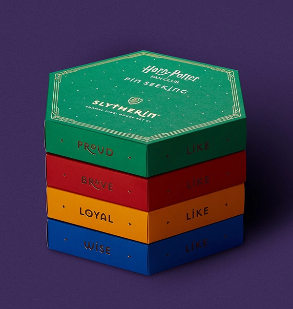 Warner Bros Second Edition Slytherin Enamel Pins Set 7 Warner Bros Second Edition Slytherin Enamel Pins Set - Image 7
